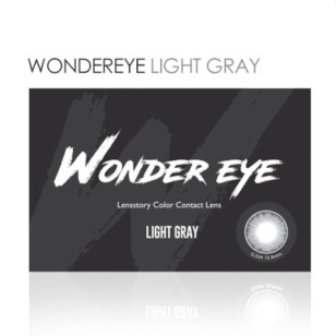 LensVery 1month – Wonder Eye Light Gray奇幻淺灰 月拋 2片裝